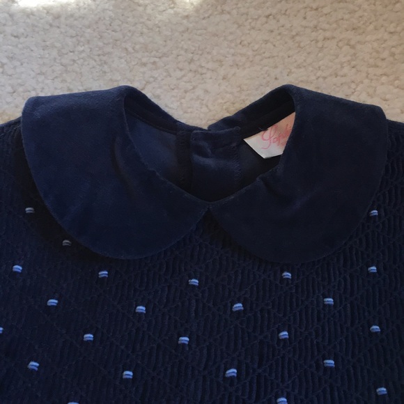 EUC Sophie Dess velvet short sleeve dress - Picture 3 of 8